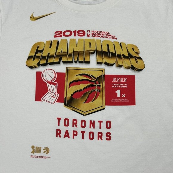 Toronto Raptors x Nike 2019 NBA Champions T Shirt - Picture 2 of 3